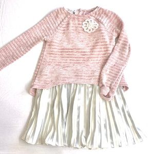 Pippa & Julie Pleated Dress, Size 5